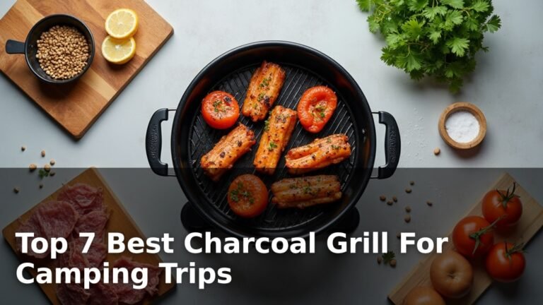 Top 7 Best Charcoal Grill For Camping Trips