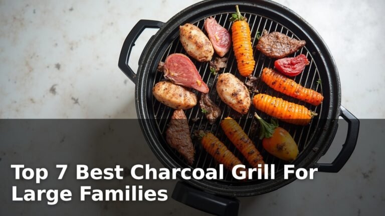 Top 7 Best Charcoal Grill For Large Families