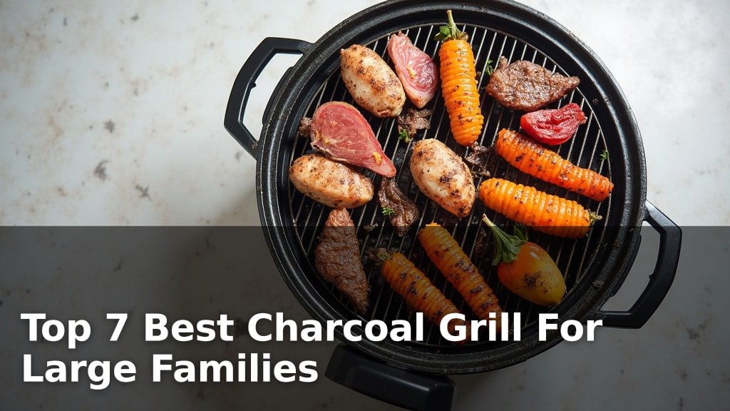Top 7 Best Charcoal Grill For Large Families