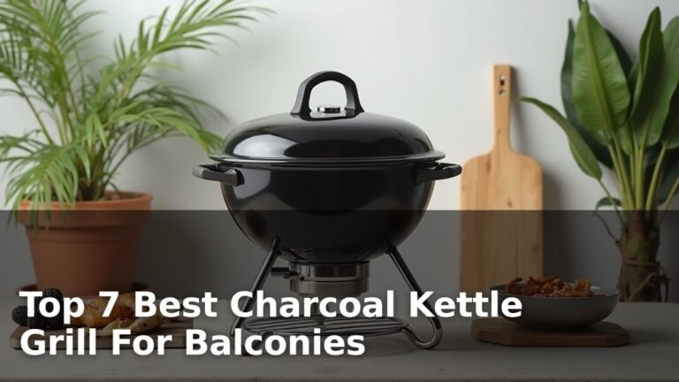 Top 7 Best Charcoal Kettle Grill For Balconies