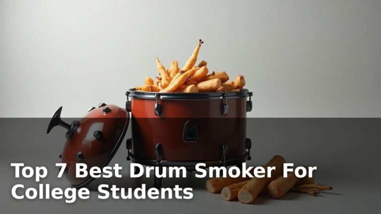 Top 7 Best Drum Smoker For College Students
