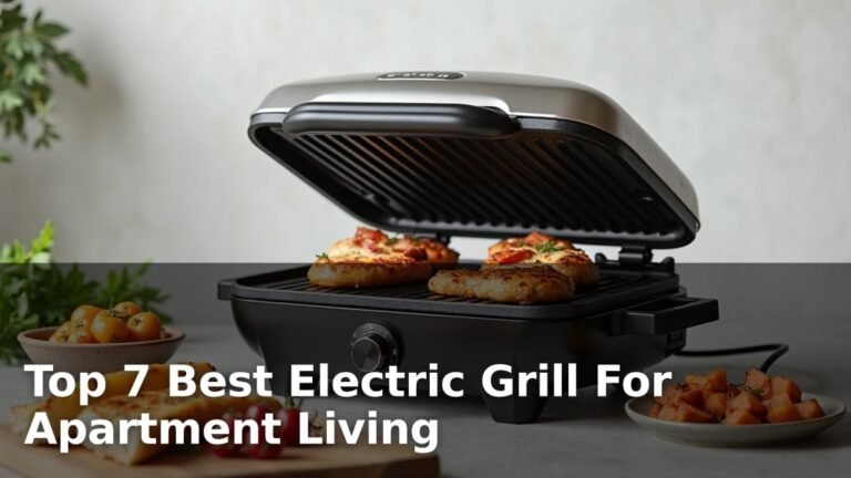 Top 7 Best Electric Grill For Apartment Living
