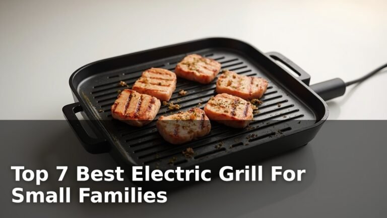 Top 7 Best Electric Grill For Small Families