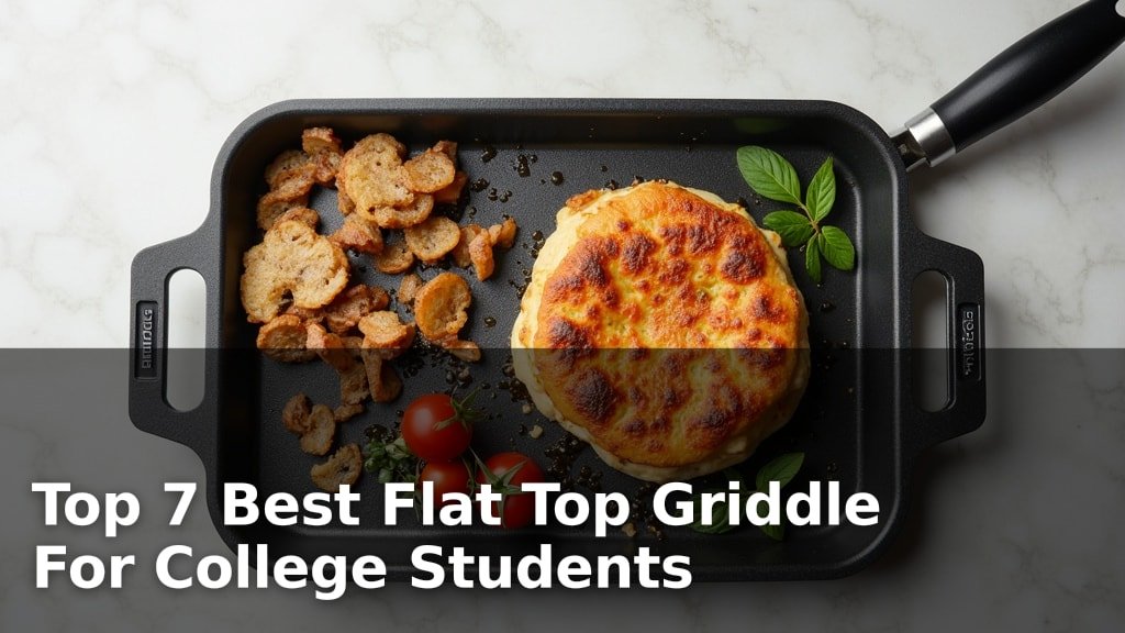 Top 7 Best Flat Top Griddle For College Students