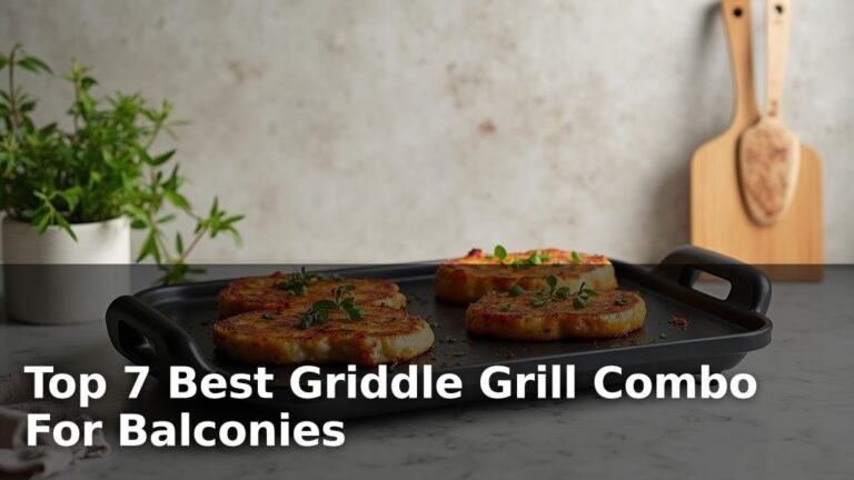 Top 7 Best Griddle Grill Combo For Balconies