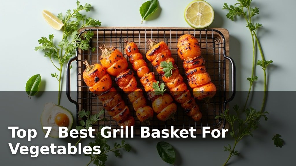 Top 7 Best Grill Basket For Vegetables