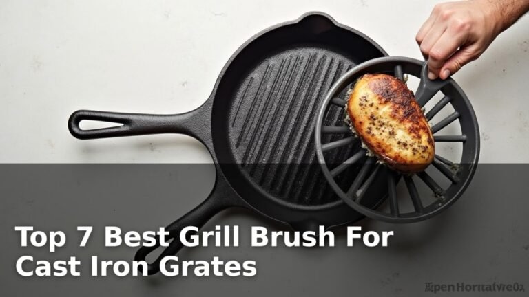 Top 7 Best Grill Brush For Cast Iron Grates