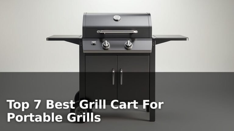 Top 7 Best Grill Cart For Portable Grills