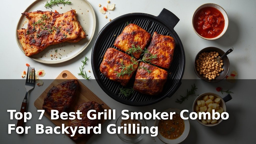 Top 7 Best Grill Smoker Combo For Backyard Grilling