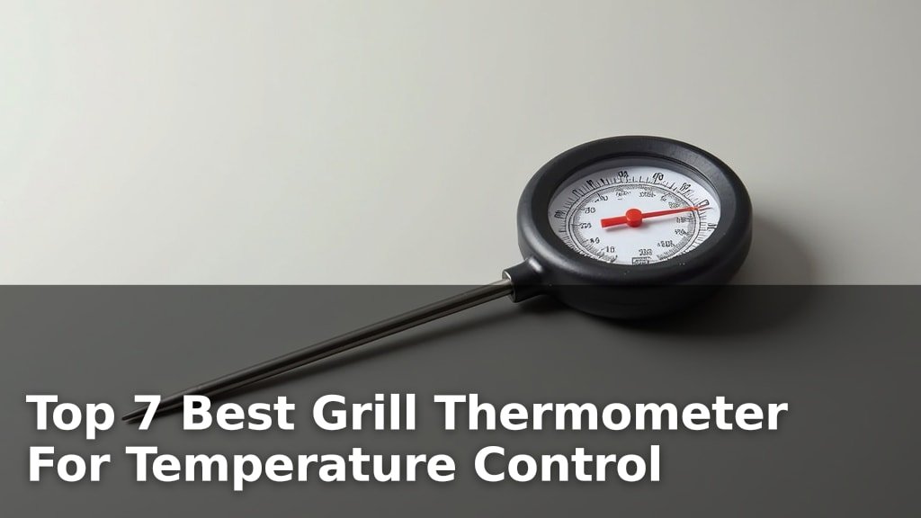 Top 7 Best Grill Thermometer For Temperature Control