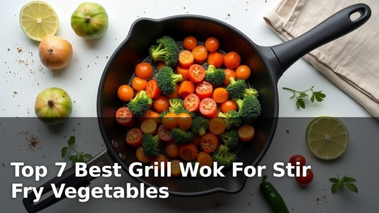 Top 7 Best Grill Wok For Stir Fry Vegetables
