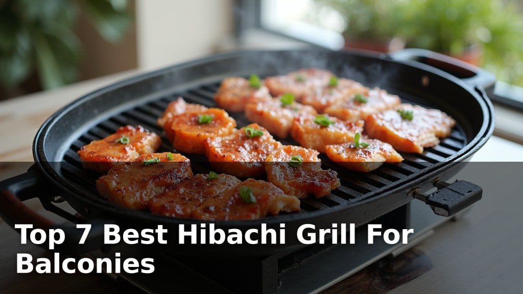 Top 7 Best Hibachi Grill For Balconies