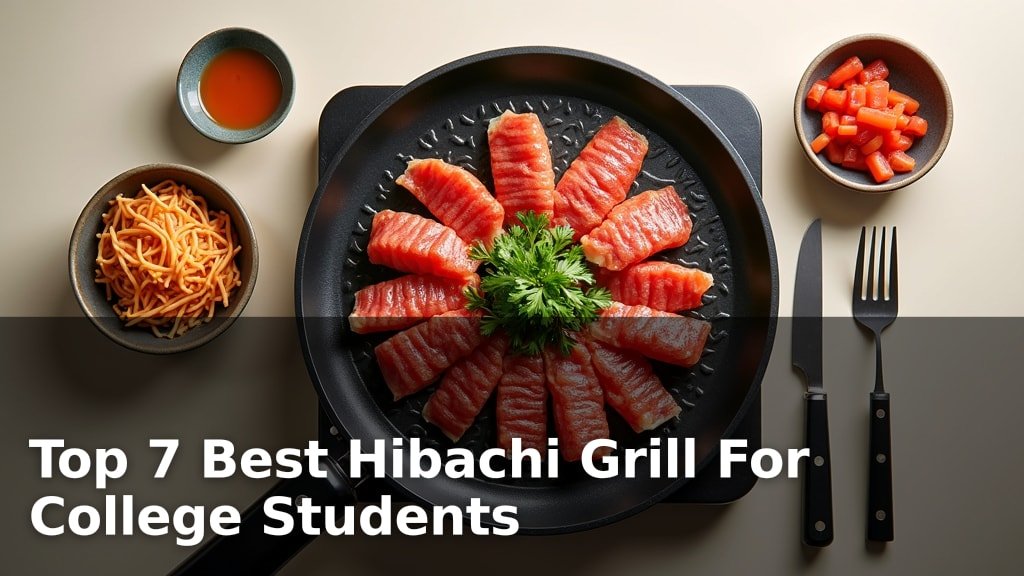 Top 7 Best Hibachi Grill For College Students