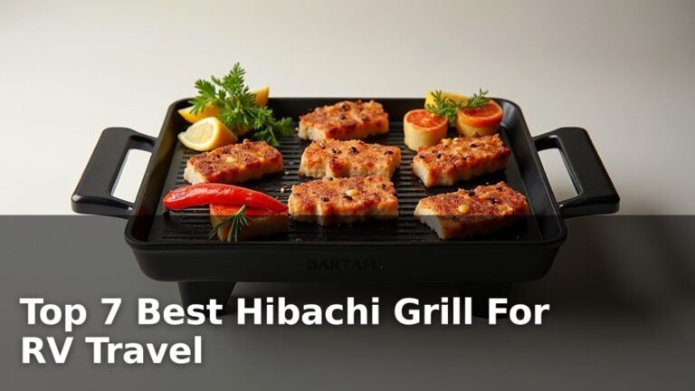 Top 7 Best Hibachi Grill For RV Travel