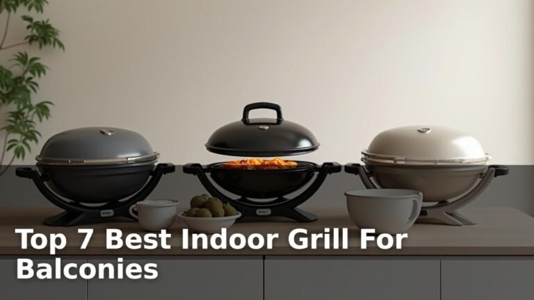 Top 7 Best Indoor Grill For Balconies