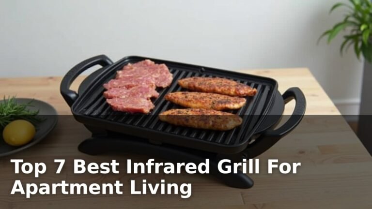 Top 7 Best Infrared Grill For Apartment Living