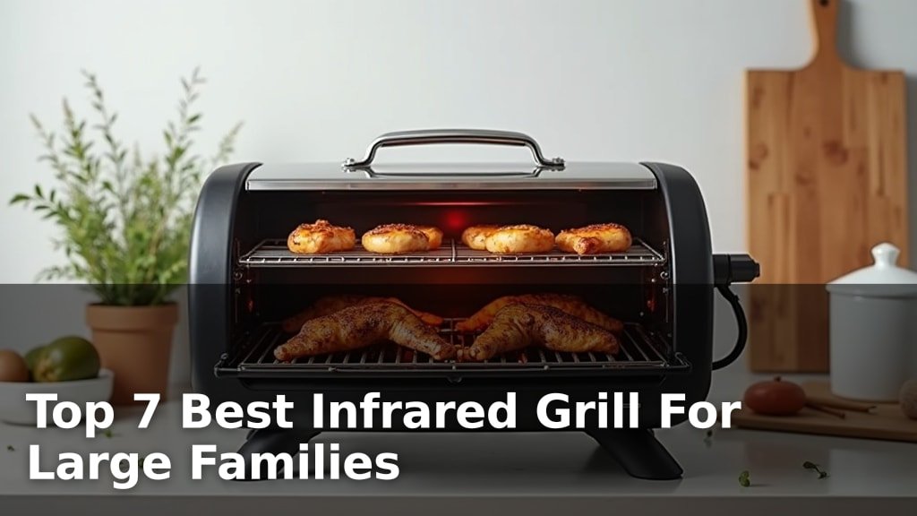 Top 7 Best Infrared Grill For Large Families