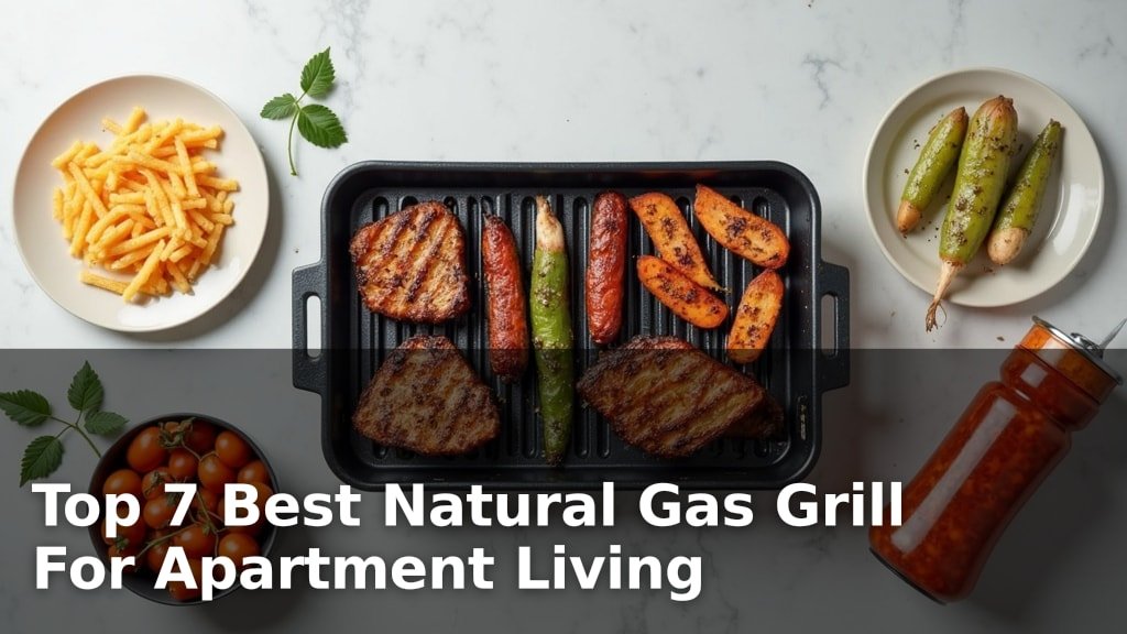 Top 7 Best Natural Gas Grill For Apartment Living