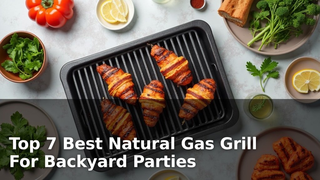 Top 7 Best Natural Gas Grill For Backyard Parties