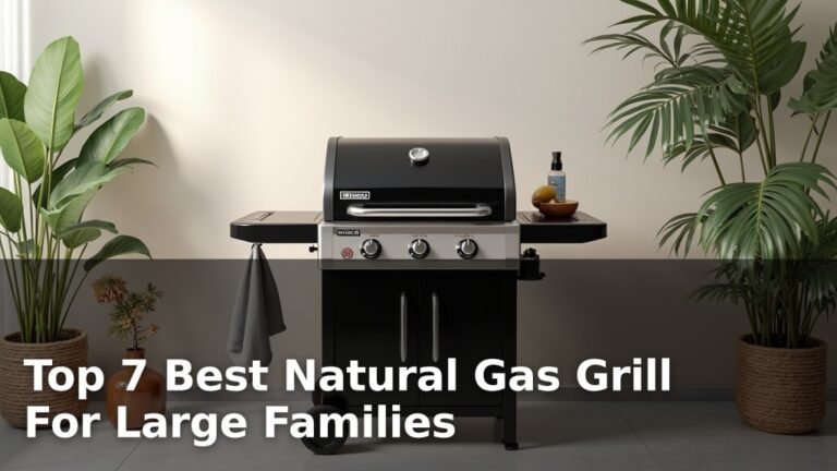 Top 7 Best Natural Gas Grill For Large Families