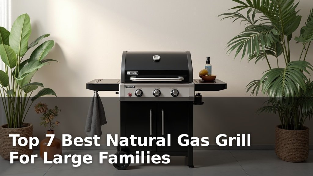 Top 7 Best Natural Gas Grill For Large Families