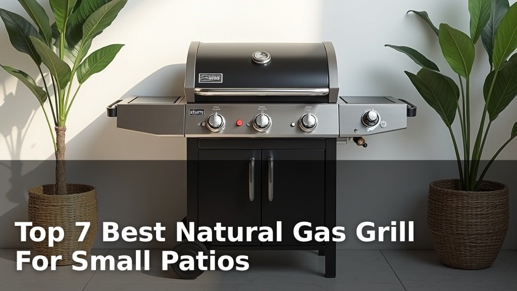 Top 7 Best Natural Gas Grill For Small Patios