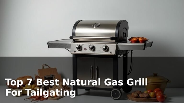 Top 7 Best Natural Gas Grill For Tailgating