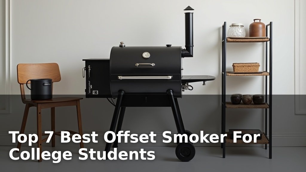 Top 7 Best Offset Smoker For College Students