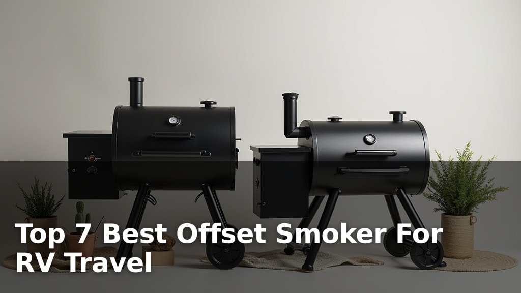 Top 7 Best Offset Smoker For RV Travel