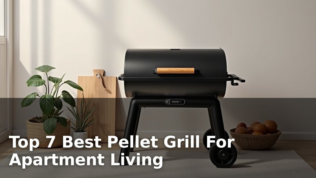 Top 7 Best Pellet Grill For Apartment Living
