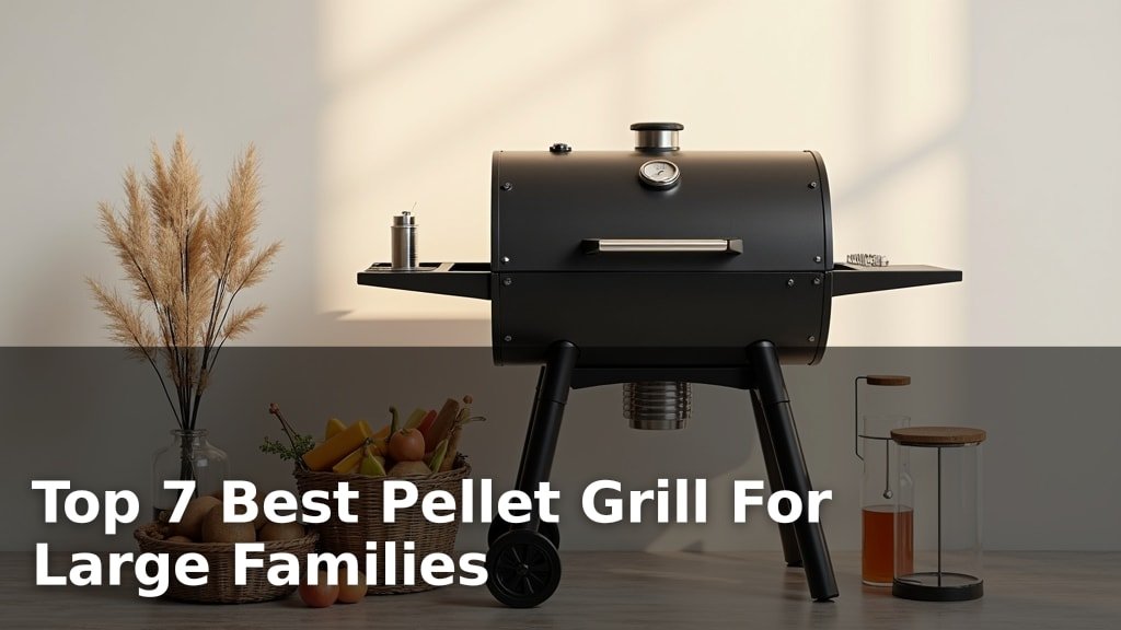 Top 7 Best Pellet Grill For Large Families