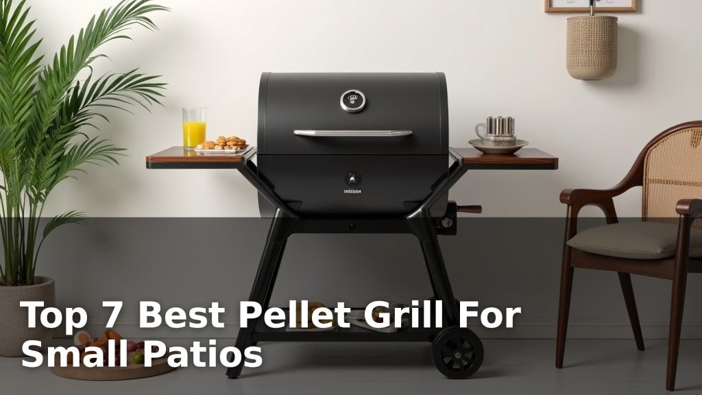 Top 7 Best Pellet Grill For Small Patios