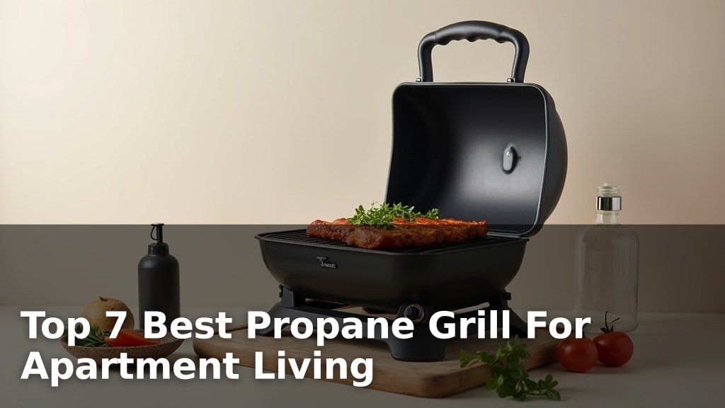 Top 7 Best Propane Grill For Apartment Living