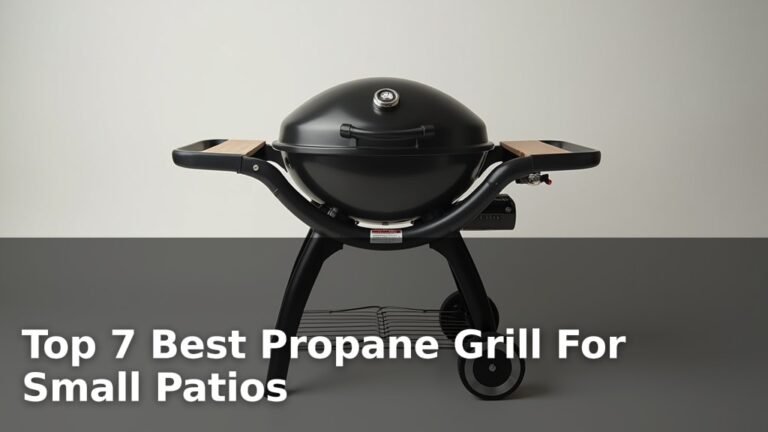 Top 7 Best Propane Grill For Small Patios