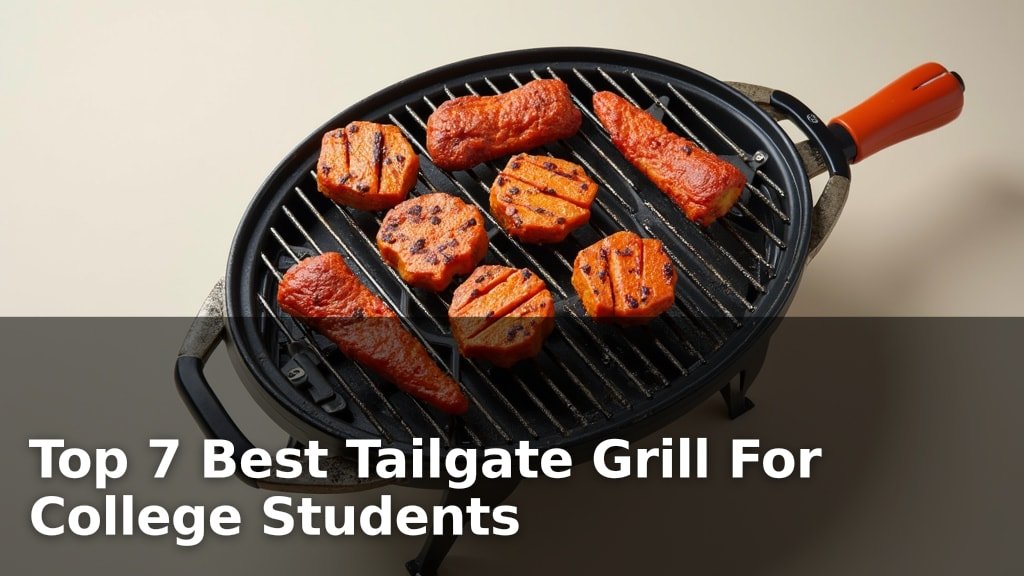 Top 7 Best Tailgate Grill For College Students