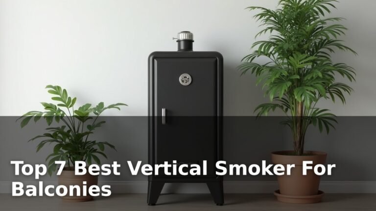 Top 7 Best Vertical Smoker For Balconies
