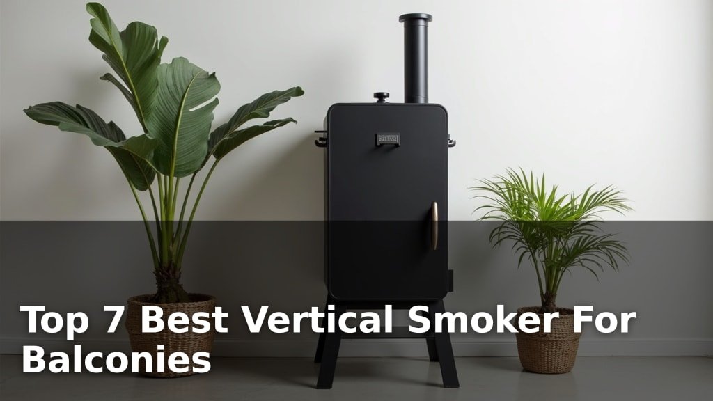 Top 7 Best Vertical Smoker For Balconies