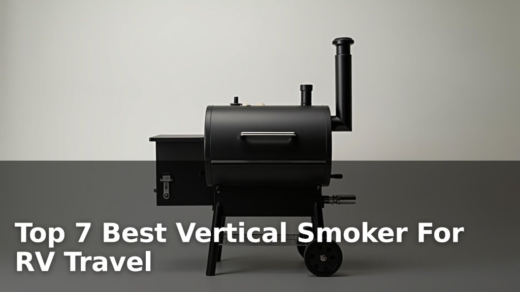 Top 7 Best Vertical Smoker For RV Travel
