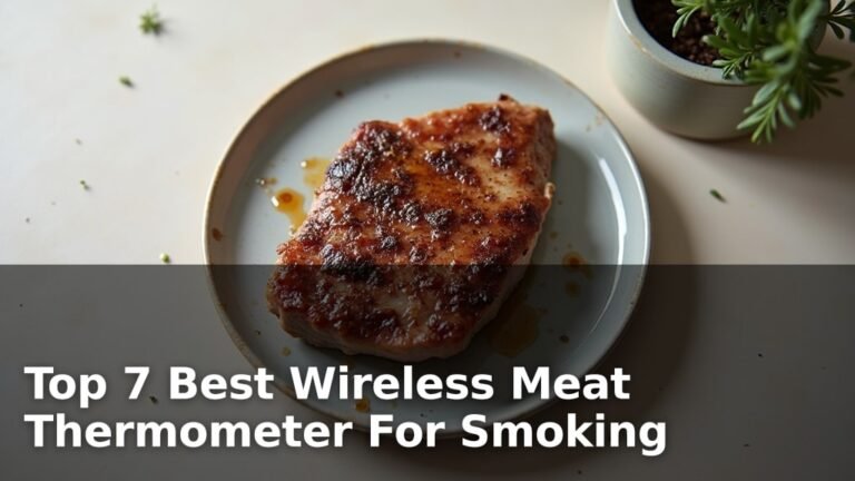 Top 7 Best Wireless Meat Thermometer For Smoking