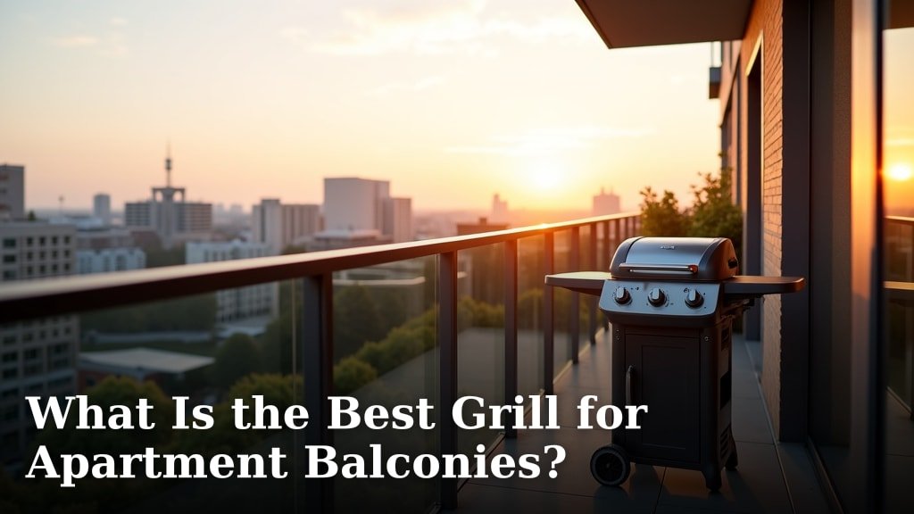 What Is the Best Grill for Apartment Balconies?