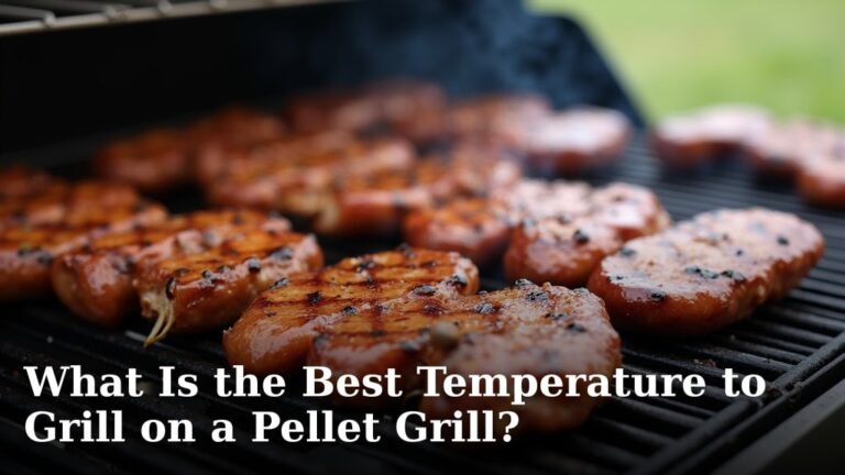 What Is the Best Temperature to Grill on a Pellet Grill?