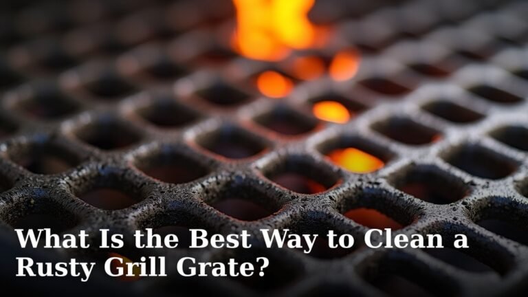 What Is the Best Way to Clean a Rusty Grill Grate?