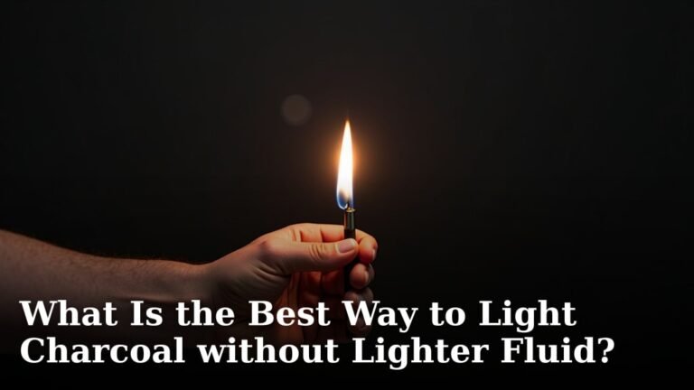 What Is the Best Way to Light Charcoal without Lighter Fluid?