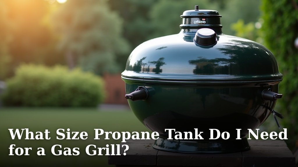 What Size Propane Tank Do I Need for a Gas Grill?