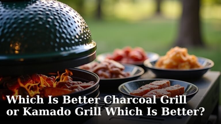 Which Is Better Charcoal Grill or Kamado Grill Which Is Better?