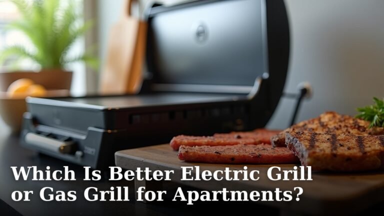 Which Is Better Electric Grill or Gas Grill for Apartments?