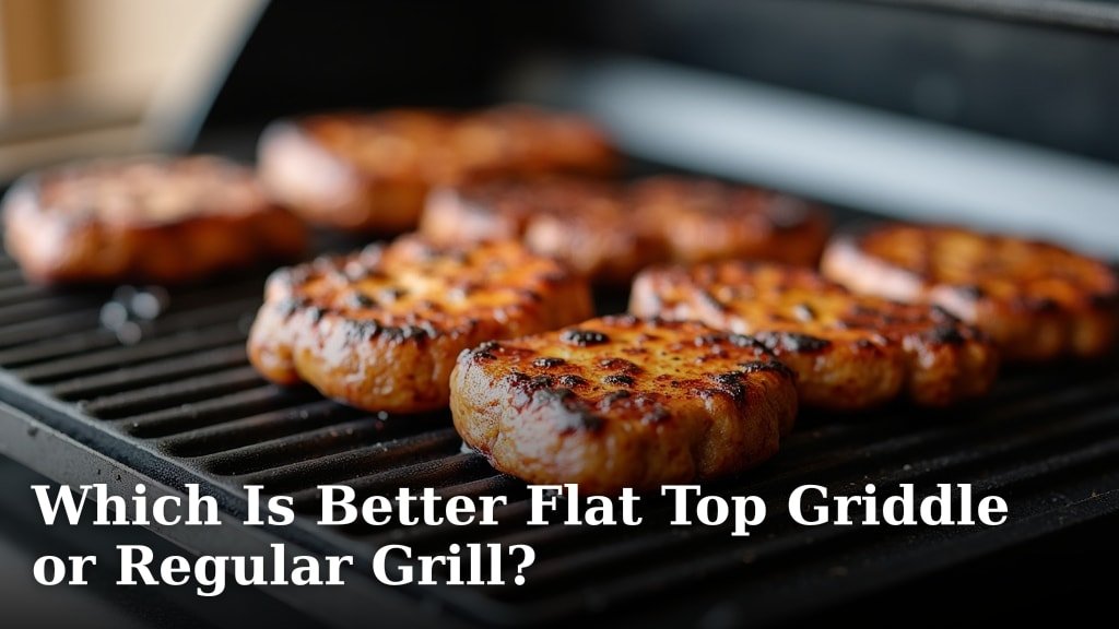 Which Is Better Flat Top Griddle or Regular Grill?