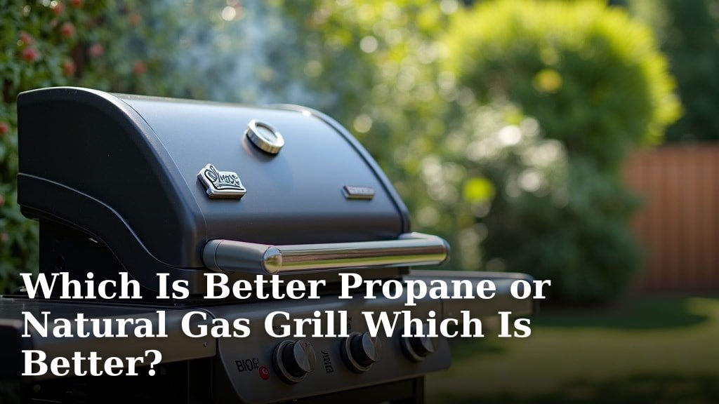 Which Is Better Propane or Natural Gas Grill Which Is Better?