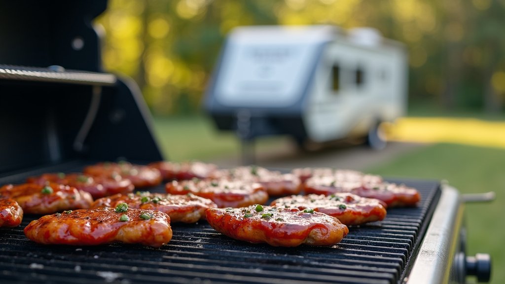 Grilling Safely at Your RV Campground