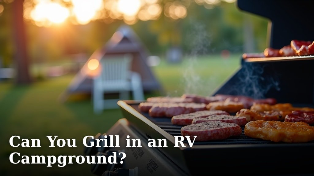 Can You Grill in an RV Campground?
